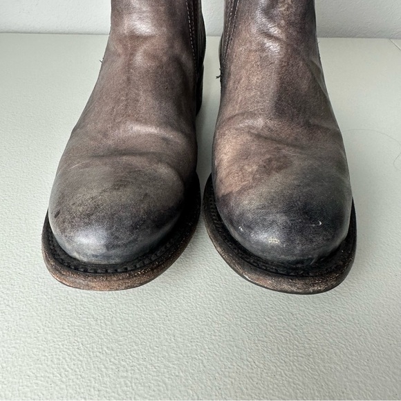 Freebird by Steven Men’s Brown Gray Distressed Leather Argo Chelsea Boots Size 9 main image 4